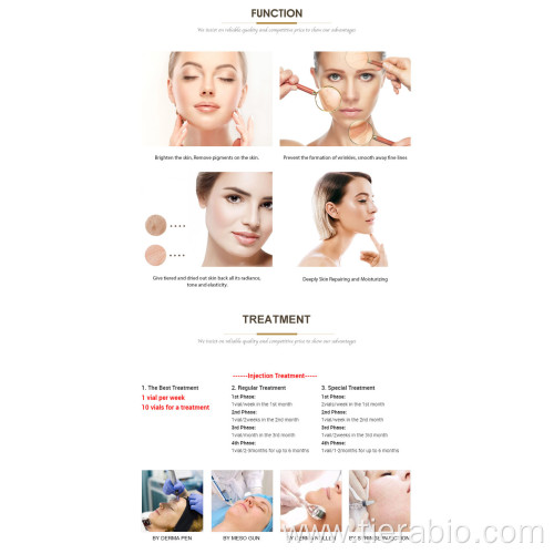 Niacinamide Mesotherapy serum with glutathion Injectable